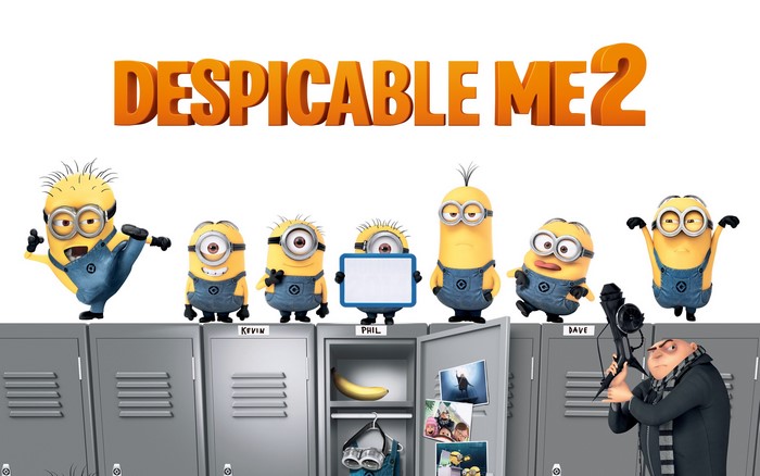 Despicable Me 2 Minions and Gru