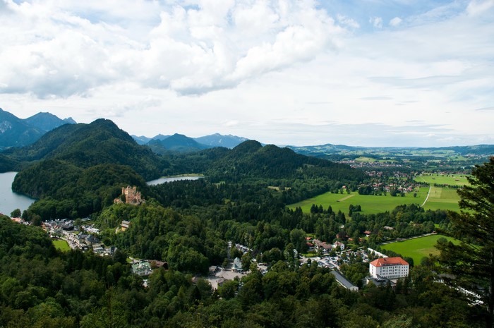 Hohenschwangau Castle and Bavarian Alps, Germany