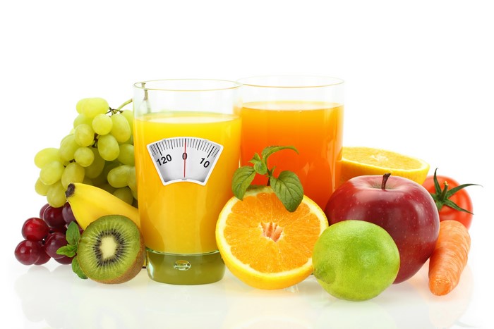 Fruit and Juice with Scale