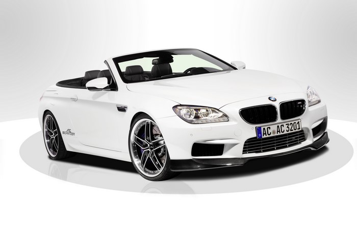 White BMW M6 Cabriolet