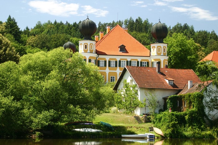 Schloss Ramspau castle in Bavaria, Germany