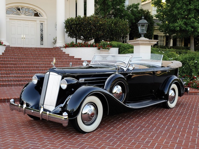 1935 Packard Twelve Dual Cowl Sport Phaeton
