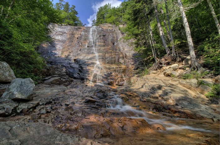 Arethusa Waterfall in the USA