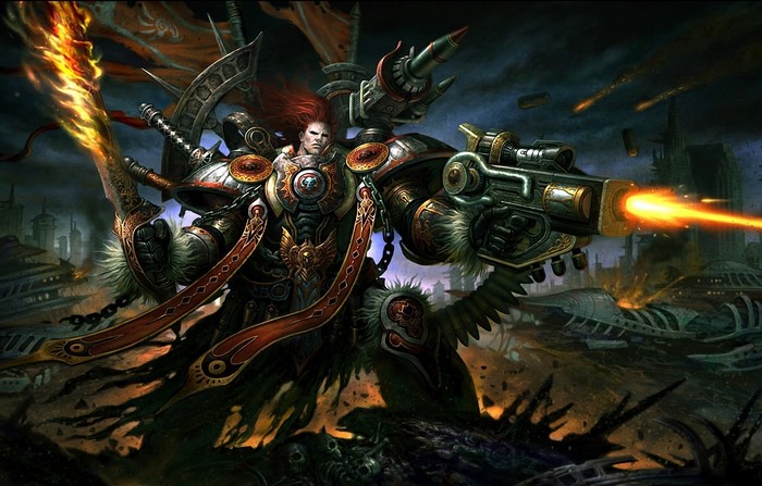 Warhammer 40000, Warriors, Assault rifle, Armor, HD Wallpaper | Rare ...