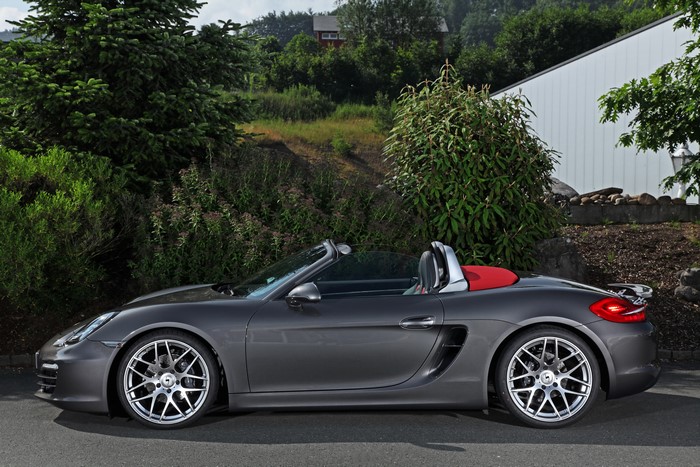 Grey 2013 Porsche Boxster Cabriolet