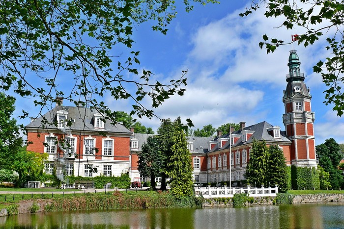 Hvedholm Castle, Faaborg, Denmark