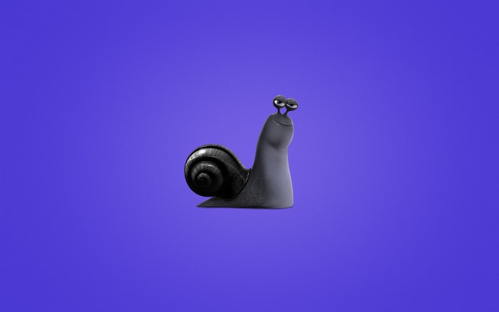 Turbo the snail from Turbo