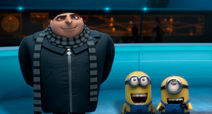 Gru and Minions from Despicable Me 2