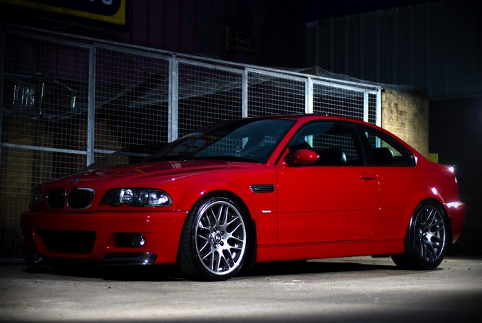 Red BMW M3 Coupe