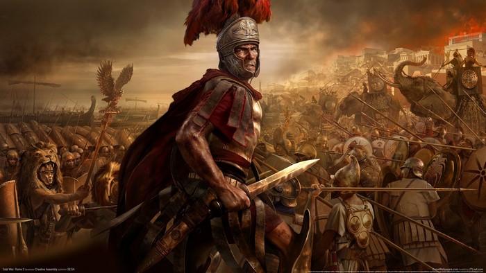 Total War: Rome II Warriors in Battle