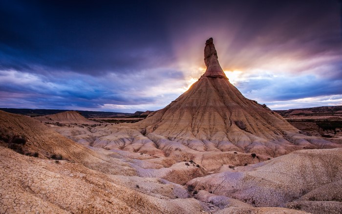 4K Bardenas Reales National Park, Spain