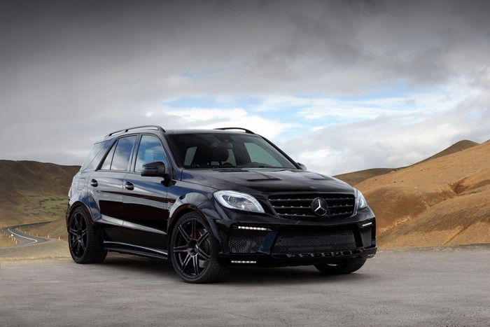 Black 2013 Mercedes-Benz ML 63 AMG Inferno