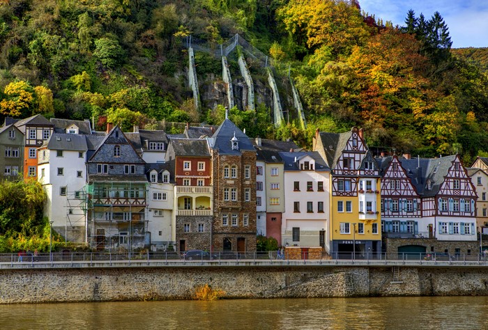 Houses in Cochem, Germany