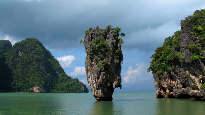 Khao Phing Kan island in Phang Nga Bay, Thailand