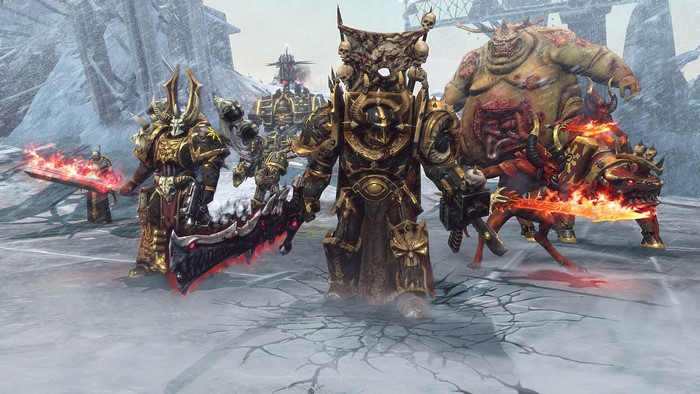 Warhammer 40000 Chaos Warriors and Monsters