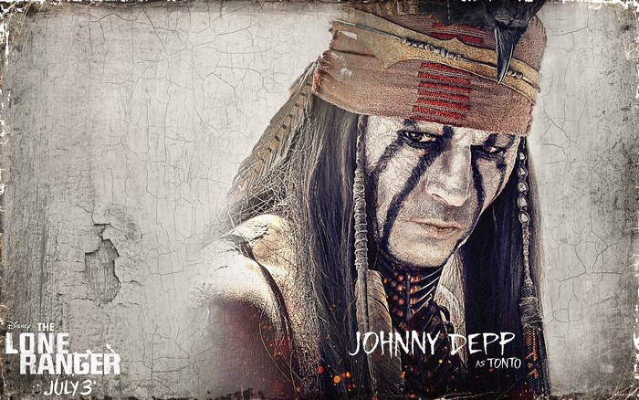 Tonto from The Lone Ranger starring Johnny Depp