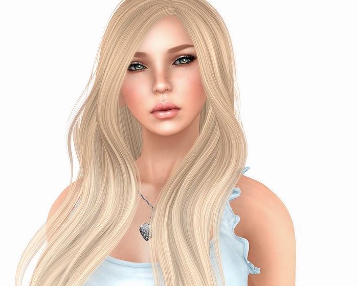 Blonde girl Hair