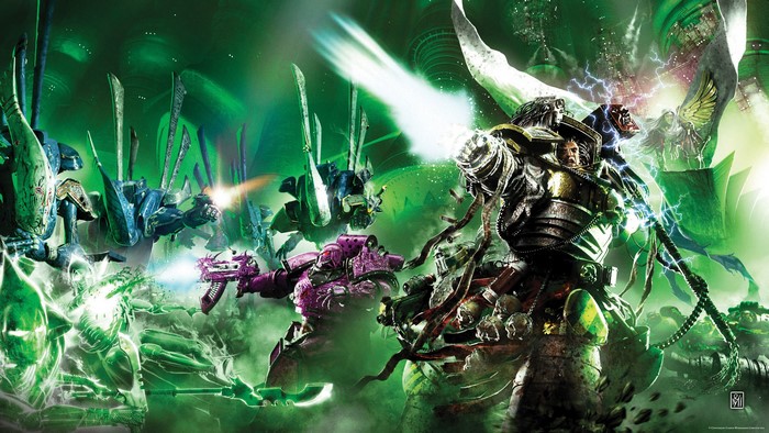 Warhammer 40,000 Warriors in Battle
