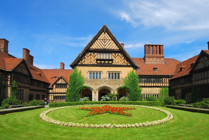 Cecilienhof Palace in Potsdam, Brandenburg, Germany