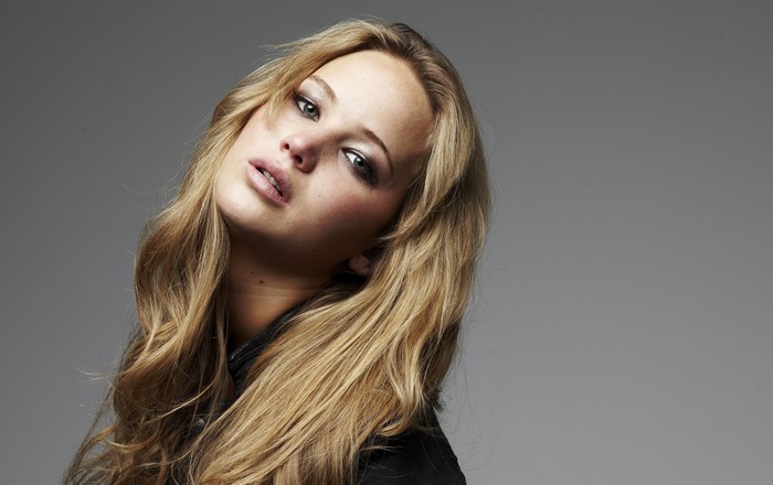 Jennifer Lawrence with Dark Blonde Hair