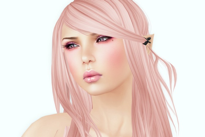 5K 6K Face Blonde girl Glance