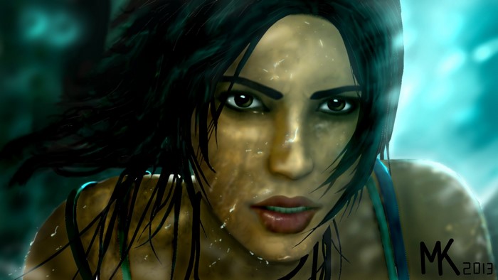 Lara Croft from Tomb Raider 2013