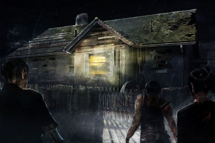 4K Zombie Apocalypse House at Night