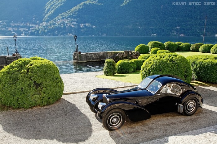 1938 Bugatti 57SC Atlantic in Lombardy, Italy