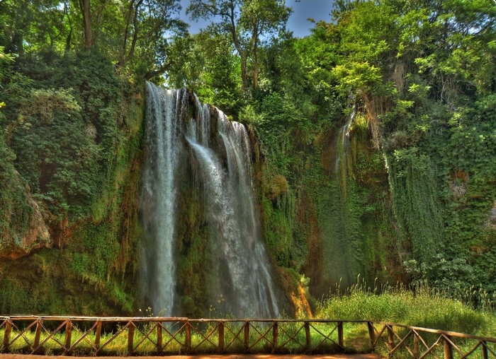 Monasterio de Piedra Natural Waterfalls in Spain