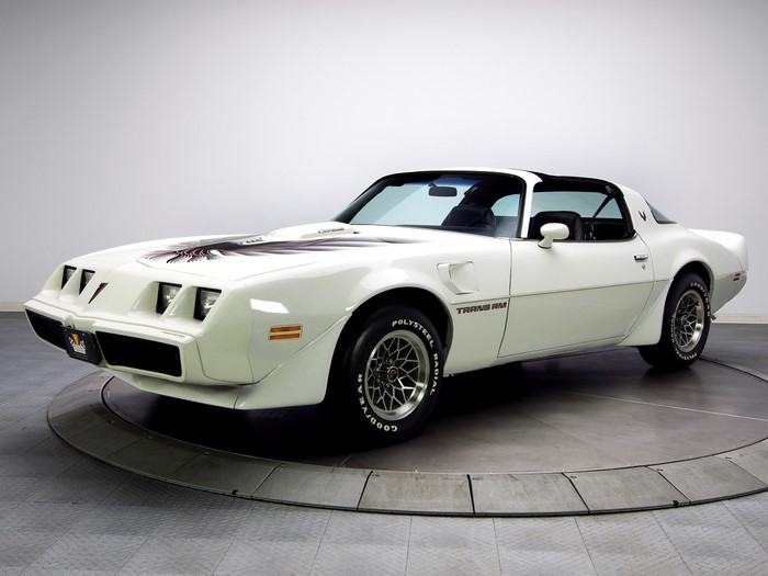 White 1979 Pontiac Firebird Trans Am