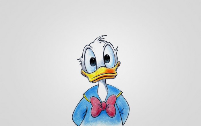 Donald Duck from Disney