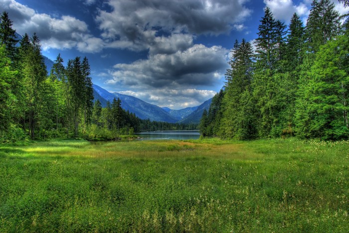 4K HDR Scenery of Ramsau bei Berchtesgaden, Bavaria, Germany