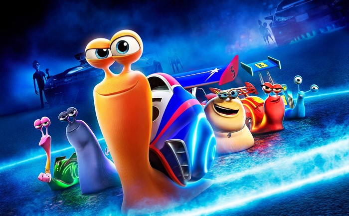 Turbo and friends racing