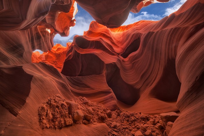 Antelope Canyon, Arizona, USA by Janusz Leszczynski