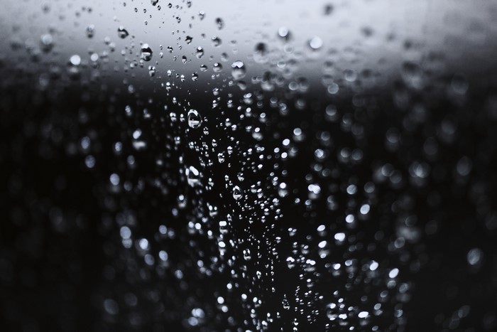 Drops on Glass
