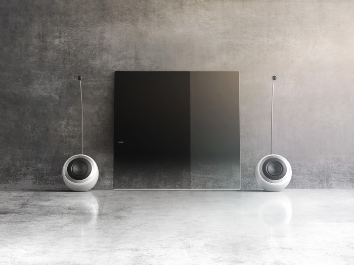 Philips DesignLine TV with speakers