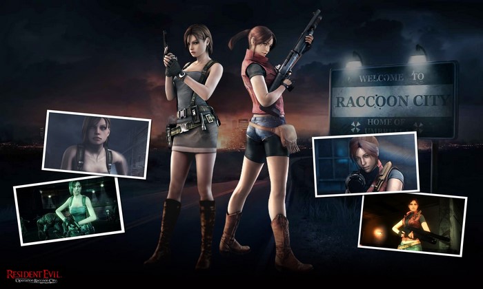Jill Valentine and Claire Redfield from Resident Evil