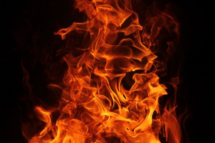 Fire Closeup 4K