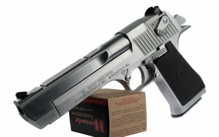 Desert Eagle Pistol with Hornady Ammunition