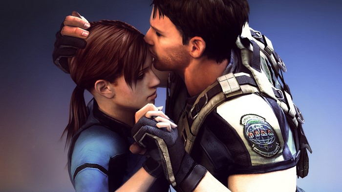 Chris and Jill from Resident Evil
