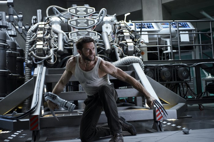 Wolverine from The Wolverine (film) in a laboratory