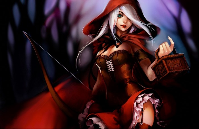 Red Ashe from League of Legends