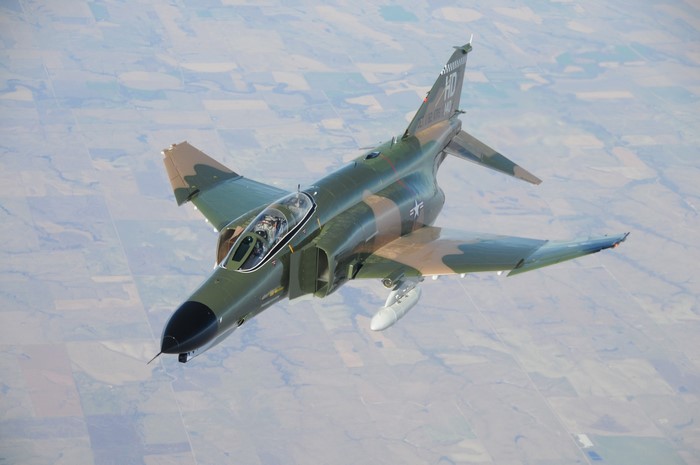 Holloman AFB F-4 Phantom II in flight