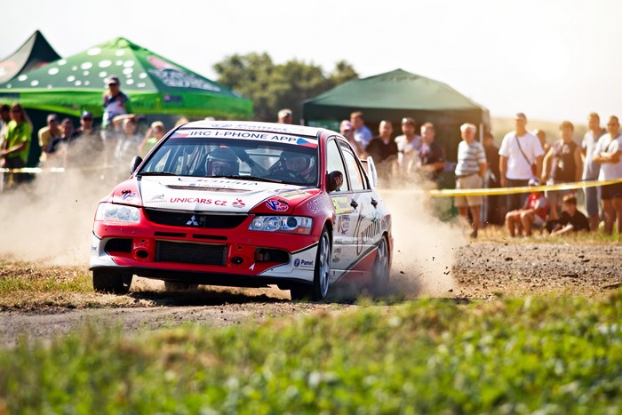 Mitsubishi Lancer Evolution rally car racing