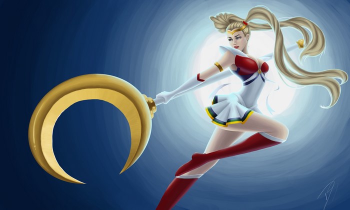 Sailor Moon with Crescent Moon Wand