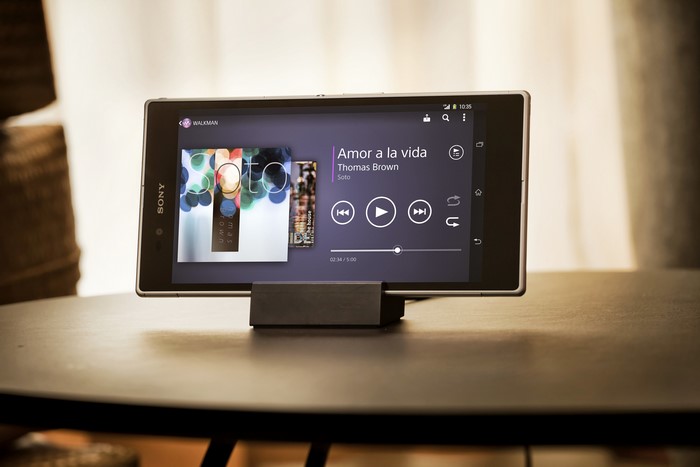 Sony Xperia Z Ultra Walkman music player