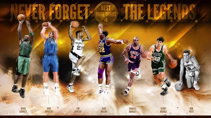 Never Forget: Best Power Forwards 4 The Legends