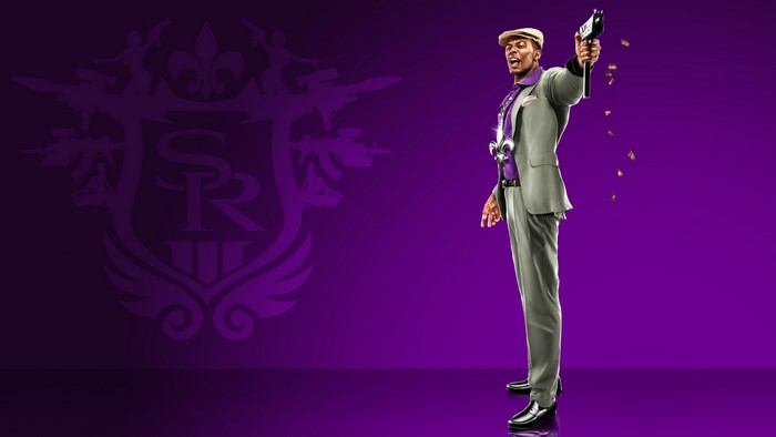 Man from Saints Row III firing a gun