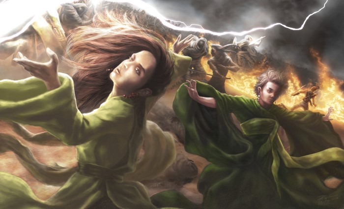 The Wheel of Time illustration