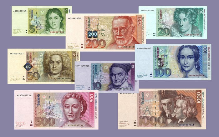 German Mark Banknotes